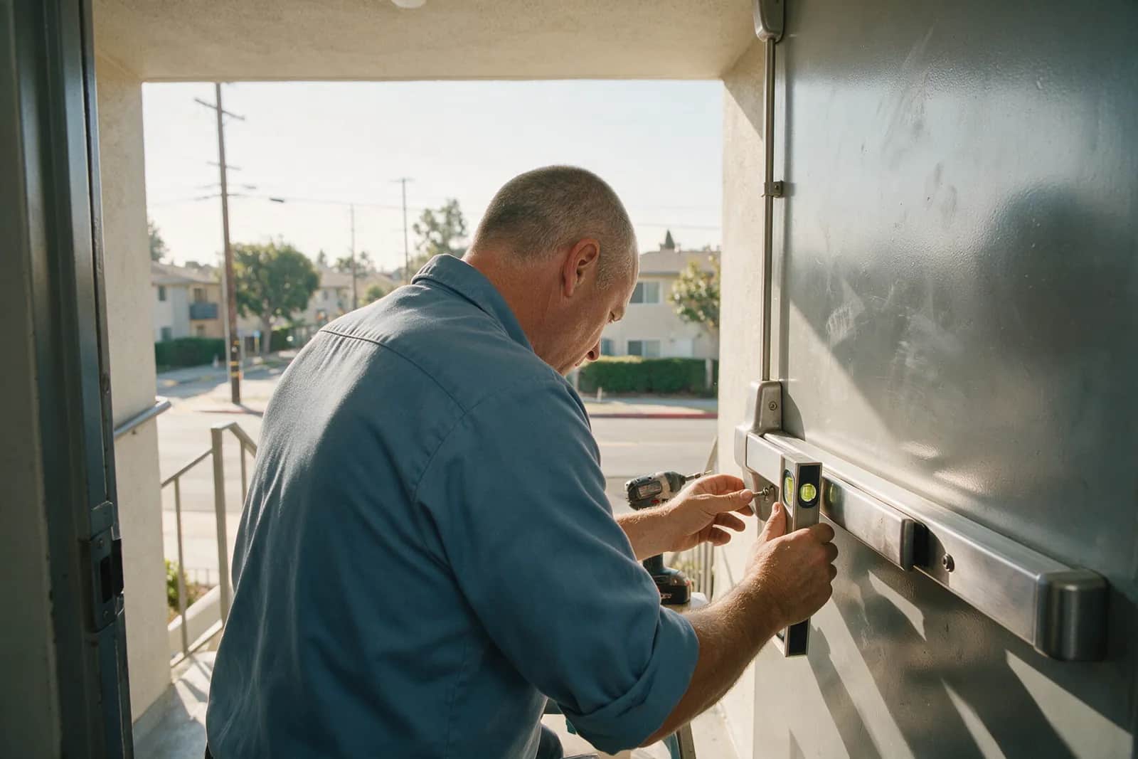 Panic Bars & Exit Devices in Sunnyvale by Baylands Lock & Access