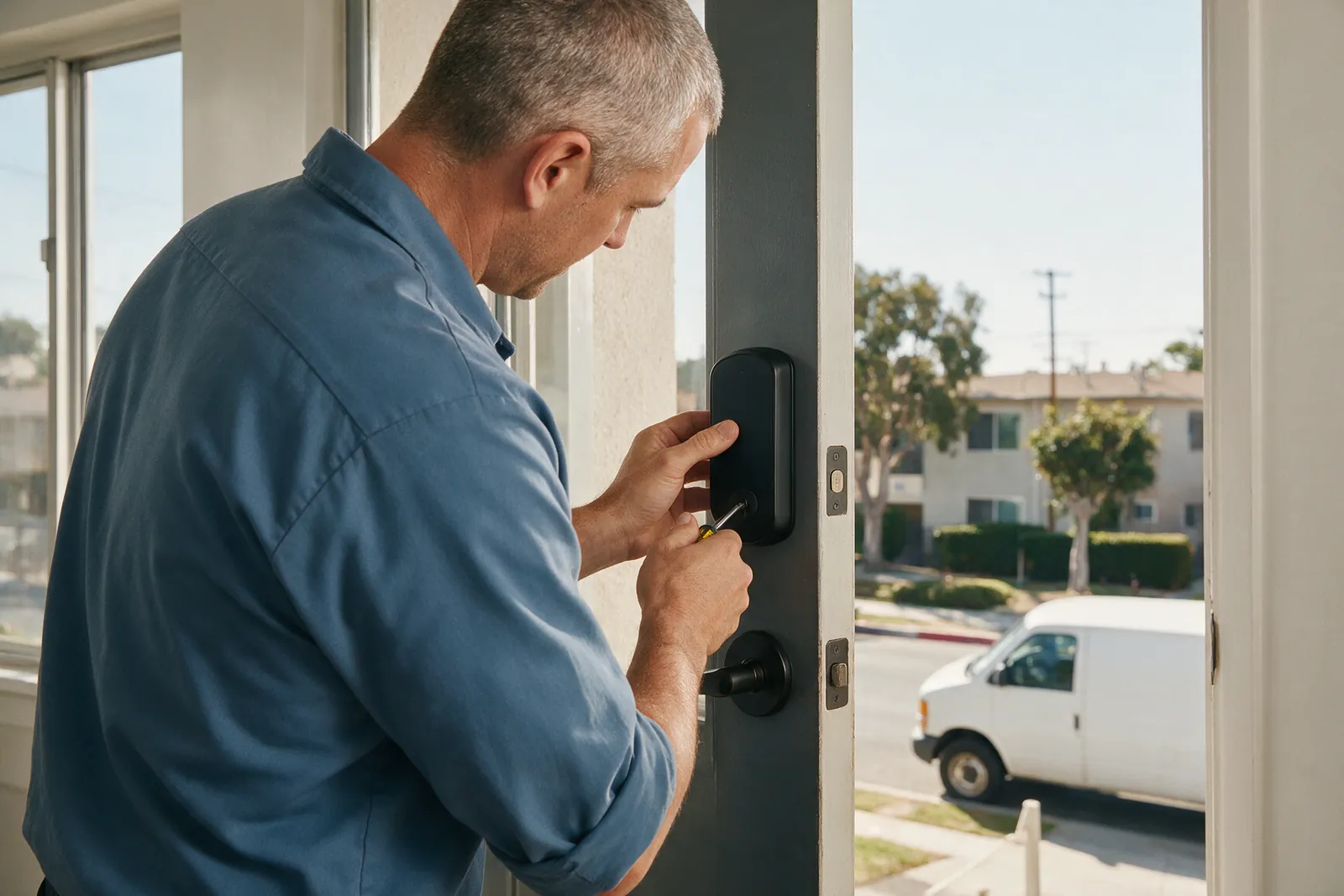 Smart Lock Installation in Sunnyvale by Baylands Lock & Access