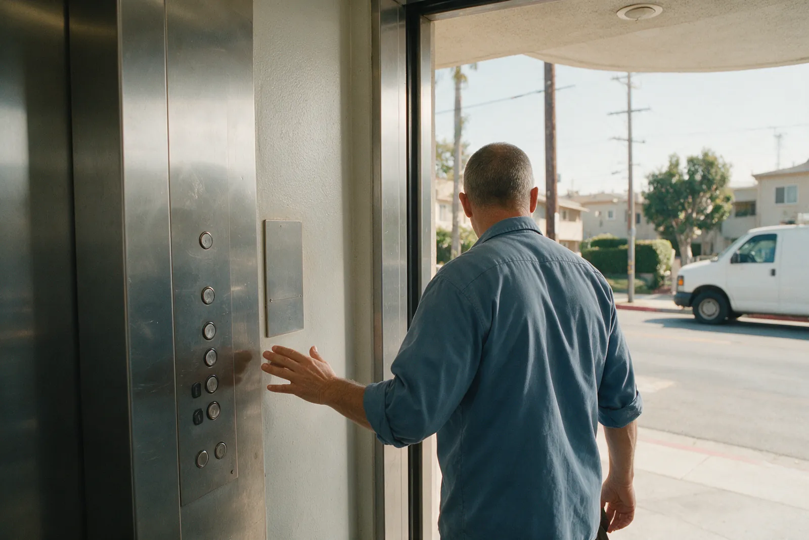 Elevator Floor Restriction and Garage Clickers in the Moffett Park Towers